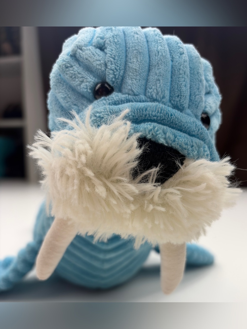Jellycat Cordy Roy Walrus Stuffed Animal Plush Retired GUC